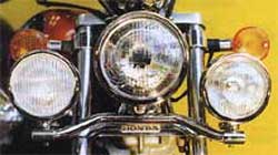 Scheinwerfer Indian-Style